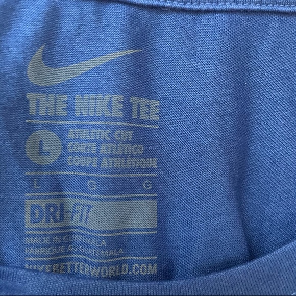 Nike Dri-Fit Duke Football Tee Shirt Large - Picture 3 of 4